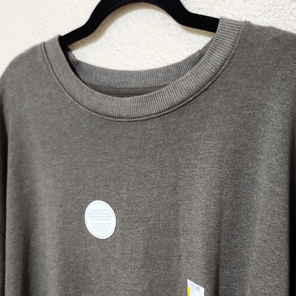 Time and Tru Women's Crew Neck Sweater - Dark Gray - Picture 8 of 14